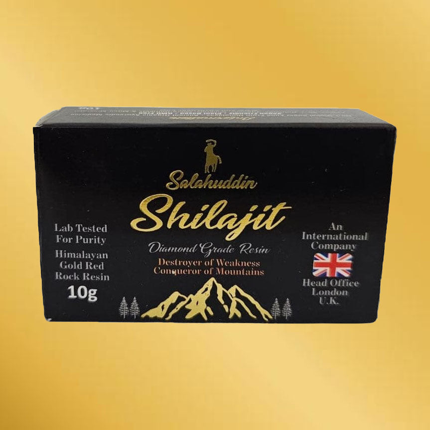Salahuddin Shilajit Himalayan Resin 10g (Tester Size)