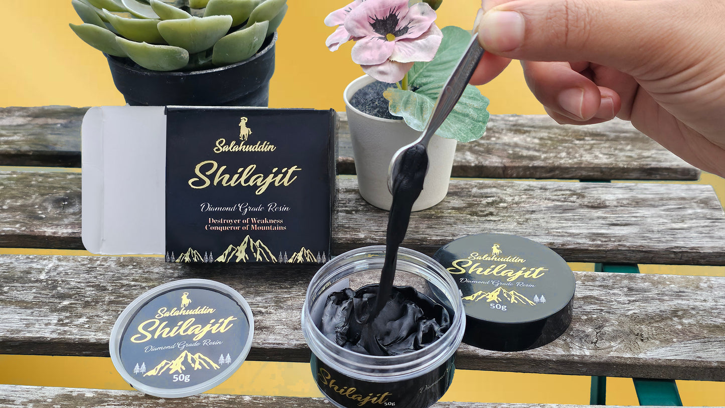 Salahuddin Shilajit Himalayan Resin 50g