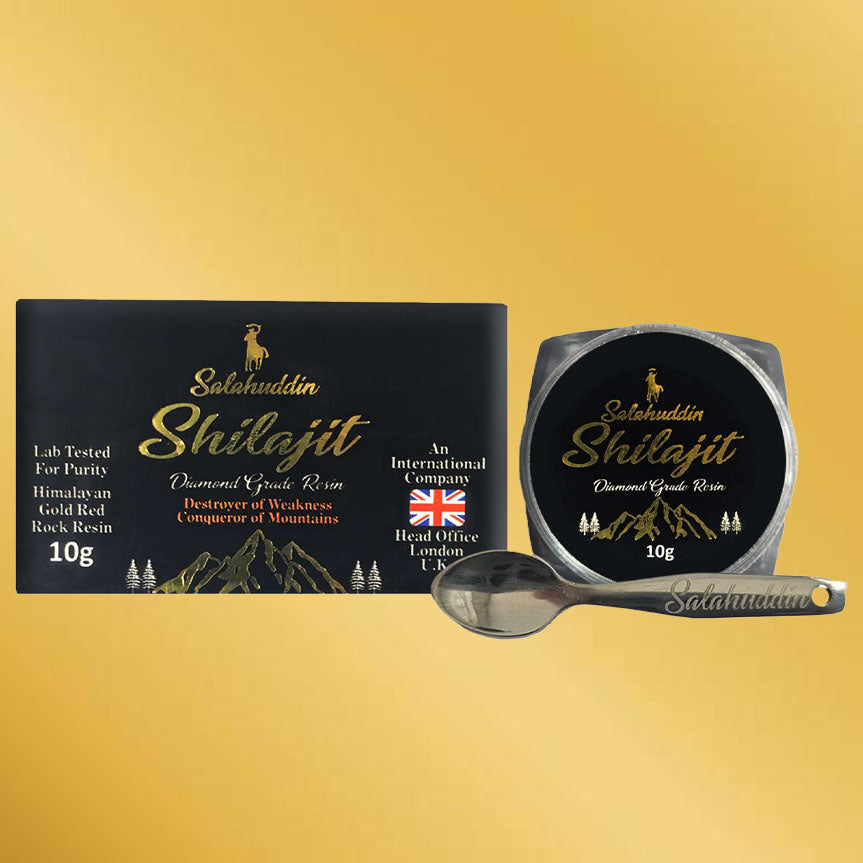 Salahuddin Shilajit Himalayan Resin 10g (Tester Size)